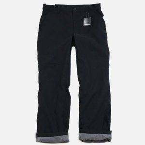 Eddie Bauer W34 L30 Fleece Lined Tech Men's Pants Water Resistant UPF 50+ New